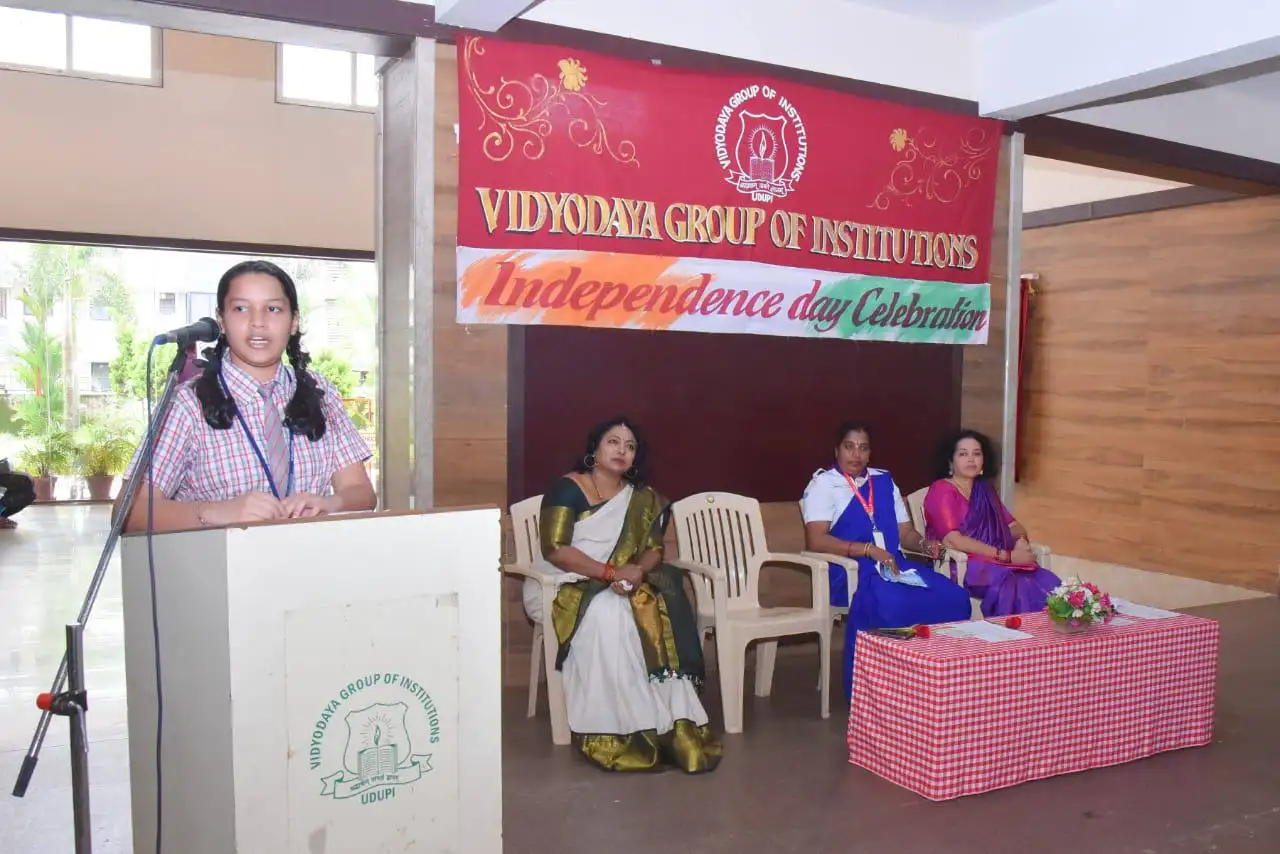 Independence Day Celebrations at Vidyodaya Public School Udupi