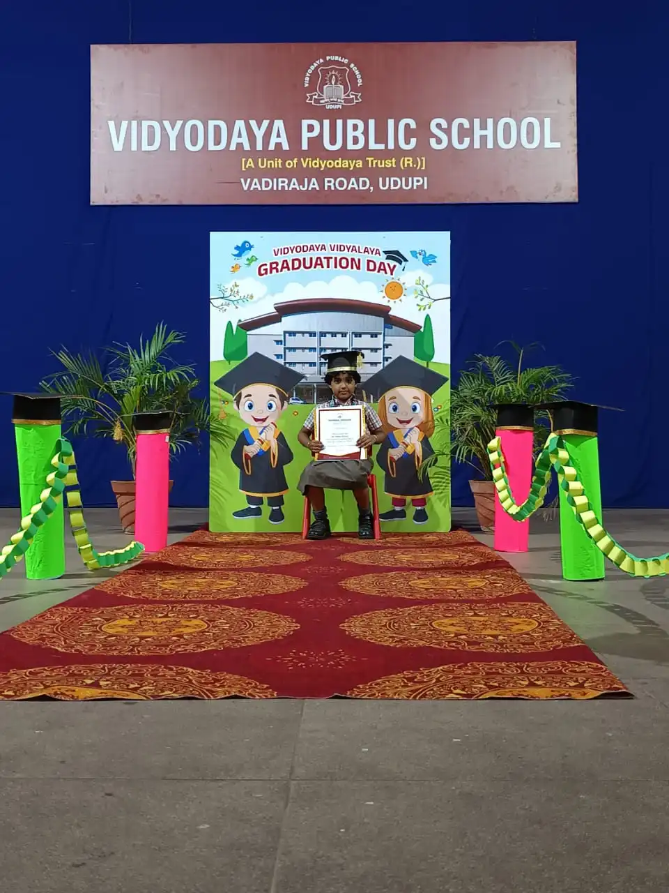 Result Day at Vidyodaya Public School, Udupi