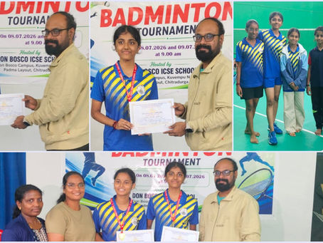 Vidyodaya Public School Students Achieve Glory at Zonal Level Shuttle Badminton Tournament