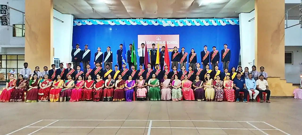 Investiture Ceremony at Vidyodaya Public Shcool, Udupi