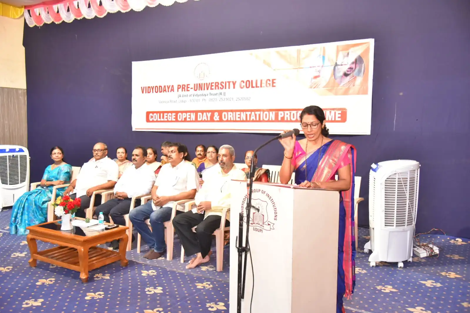 Vidyodaya P U College Udupi Orientation Programme for PUC Students