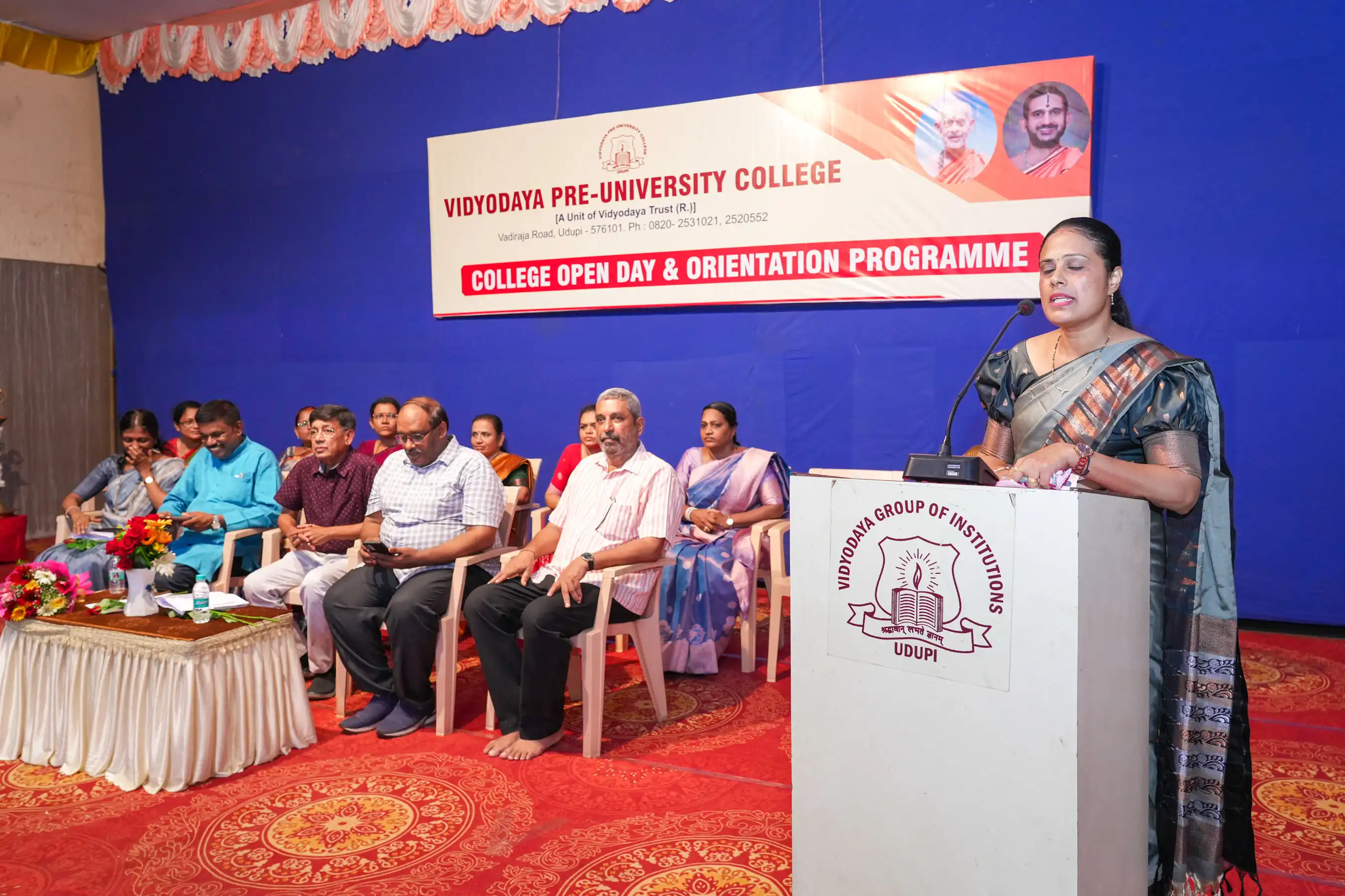 Vidyodaya PU College Udupi Orientation Programme
