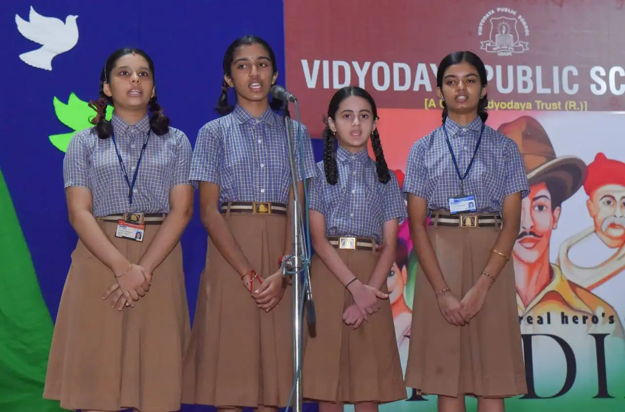 Independence Day Celebrations at Vidyodaya Public School Udupi