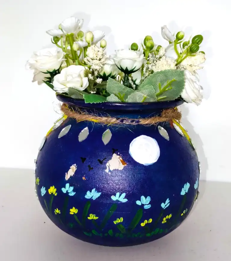 Pot Painting Competition 2025 Vidyodaya PU College Udupi