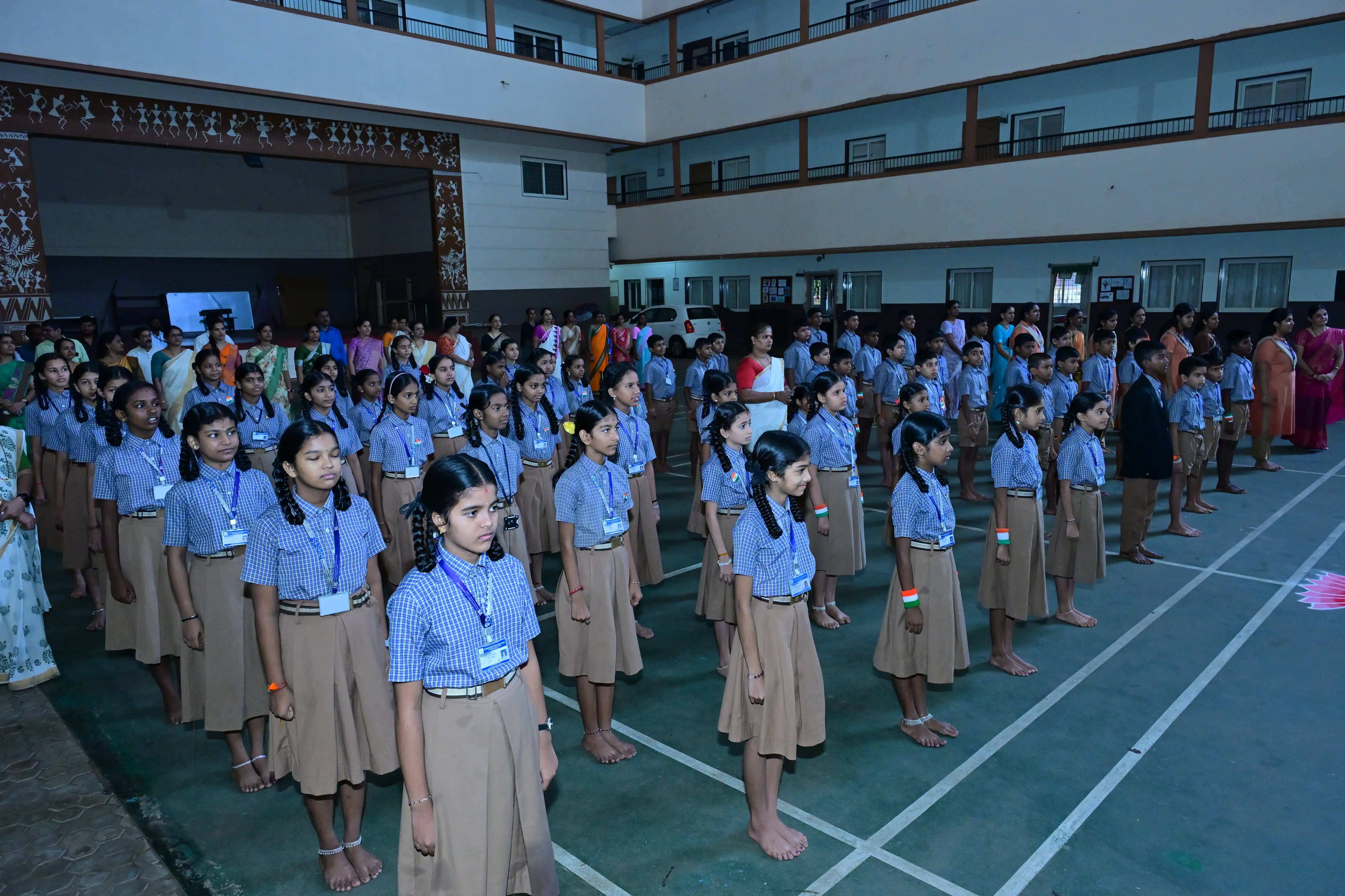Independence Day Celebrations at Vidyodaya P U College, Udupi
