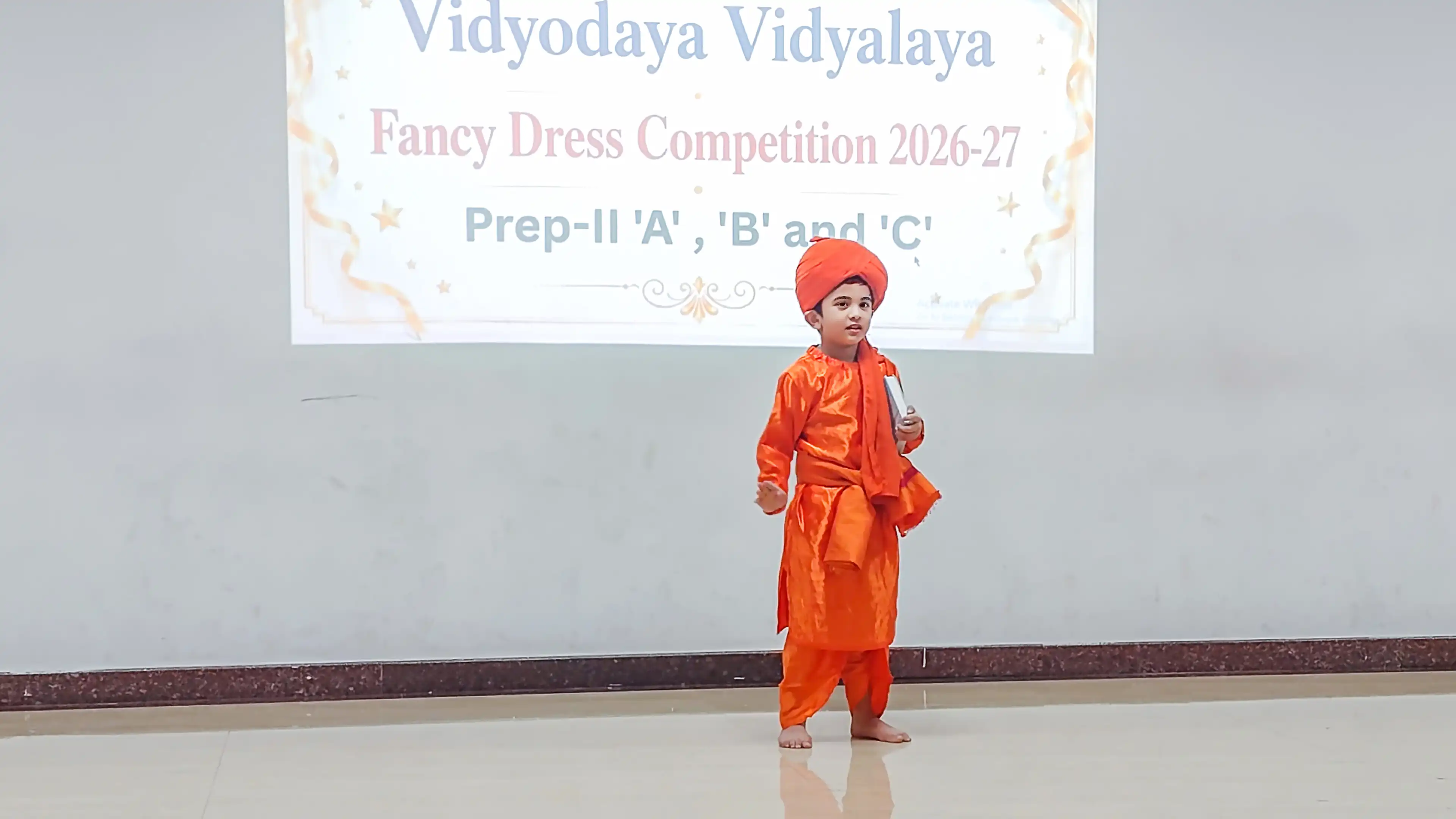 Vidyodaya Public School conducts Fancy Dress Competition for Prep II students