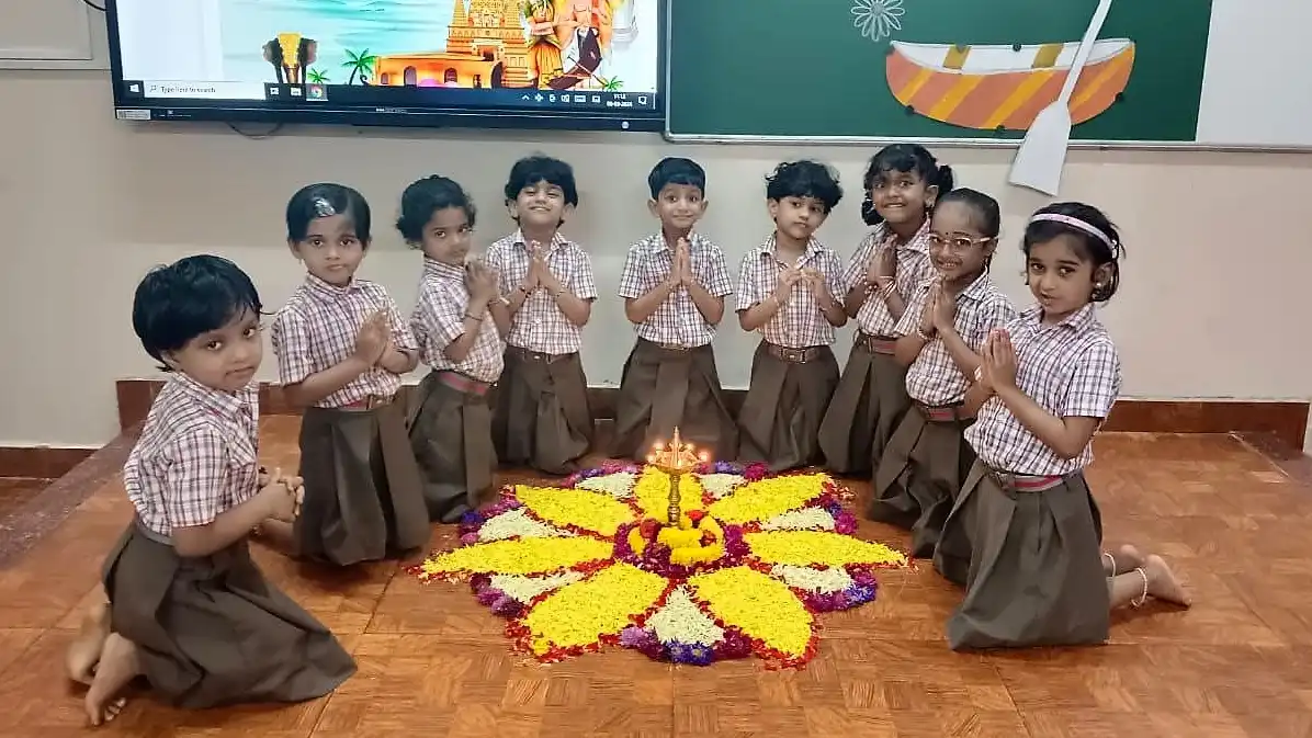 Onam Celebrations at Vidyodaya Public School Udupi