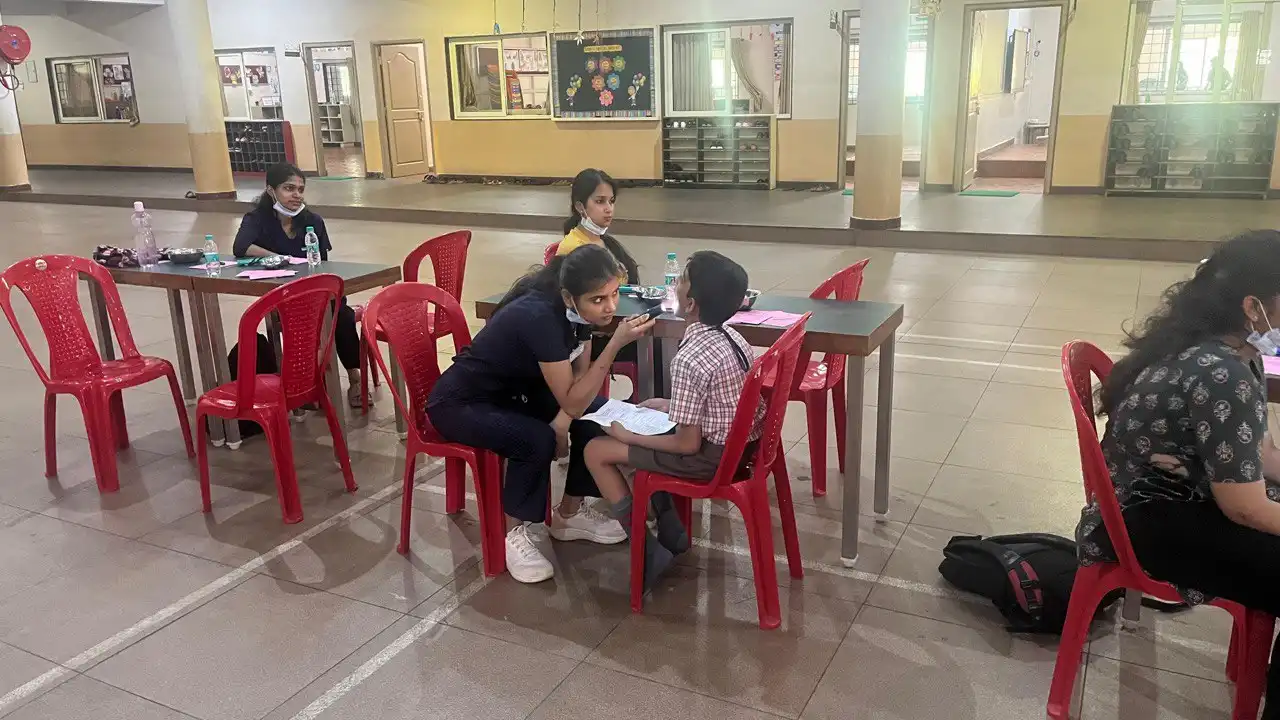 Medical Checkup at Vidyodaya Public School Udupi