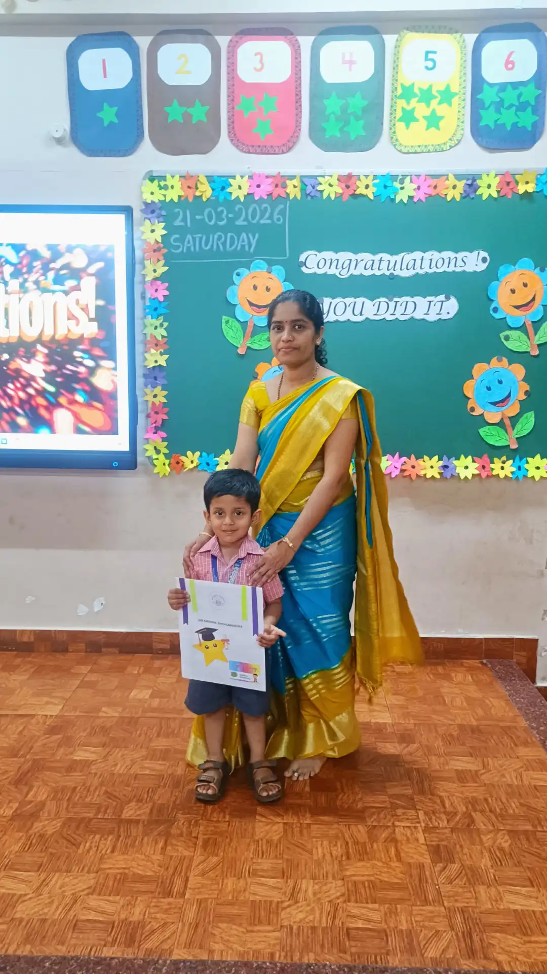 UKG Graduation Day 2026 and Merit Certificate Distribution at Vidyodaya Public School