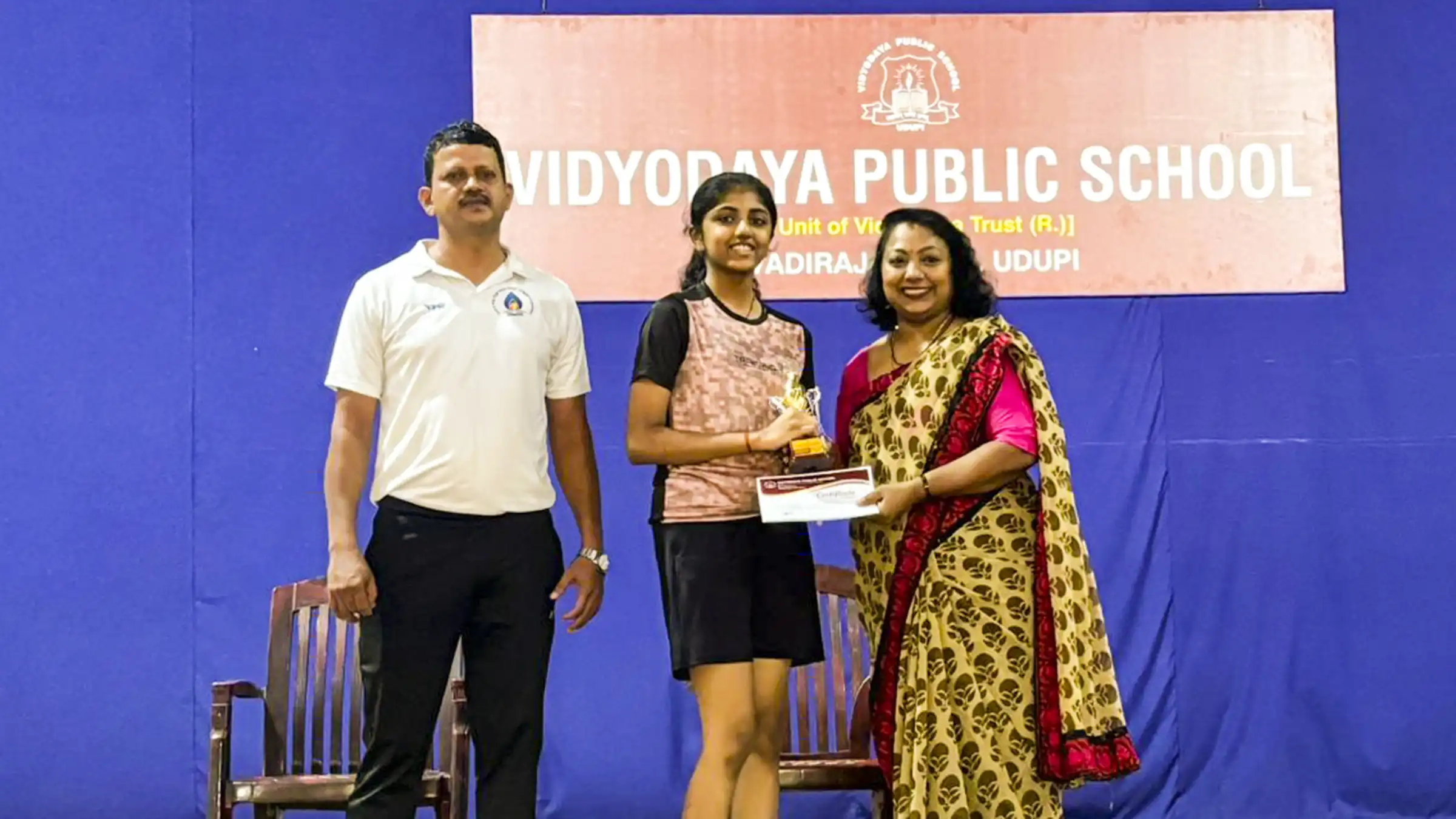 Vidyodaya Public School Udupi Badminton Session