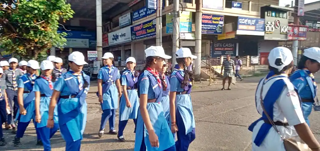 Sardar @150 Ekta Rally Vidyodaya Public School Udupi