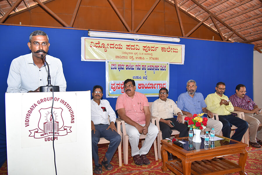 Mathematics Workshop Vidyodaya PU College, Udupi