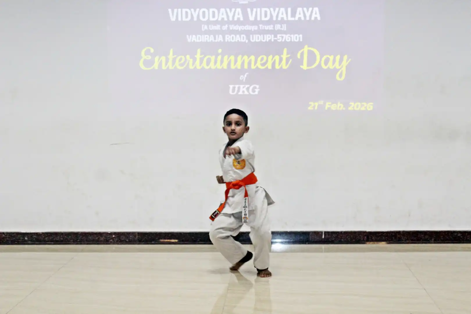 Entertainment Day UKG Section 2026 Celebration at Vidyodaya Public School