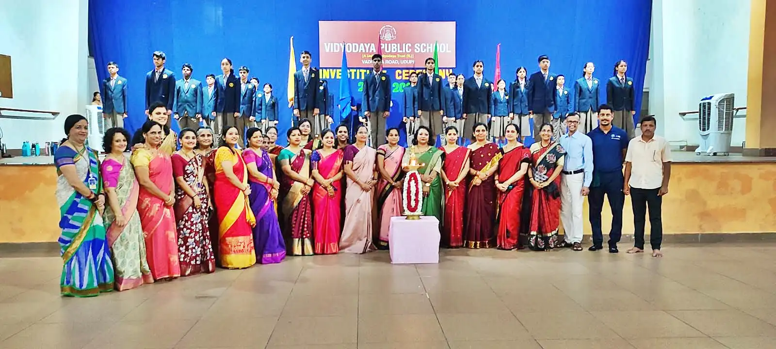 Investiture Ceremony at Vidyodaya Public Shcool, Udupi