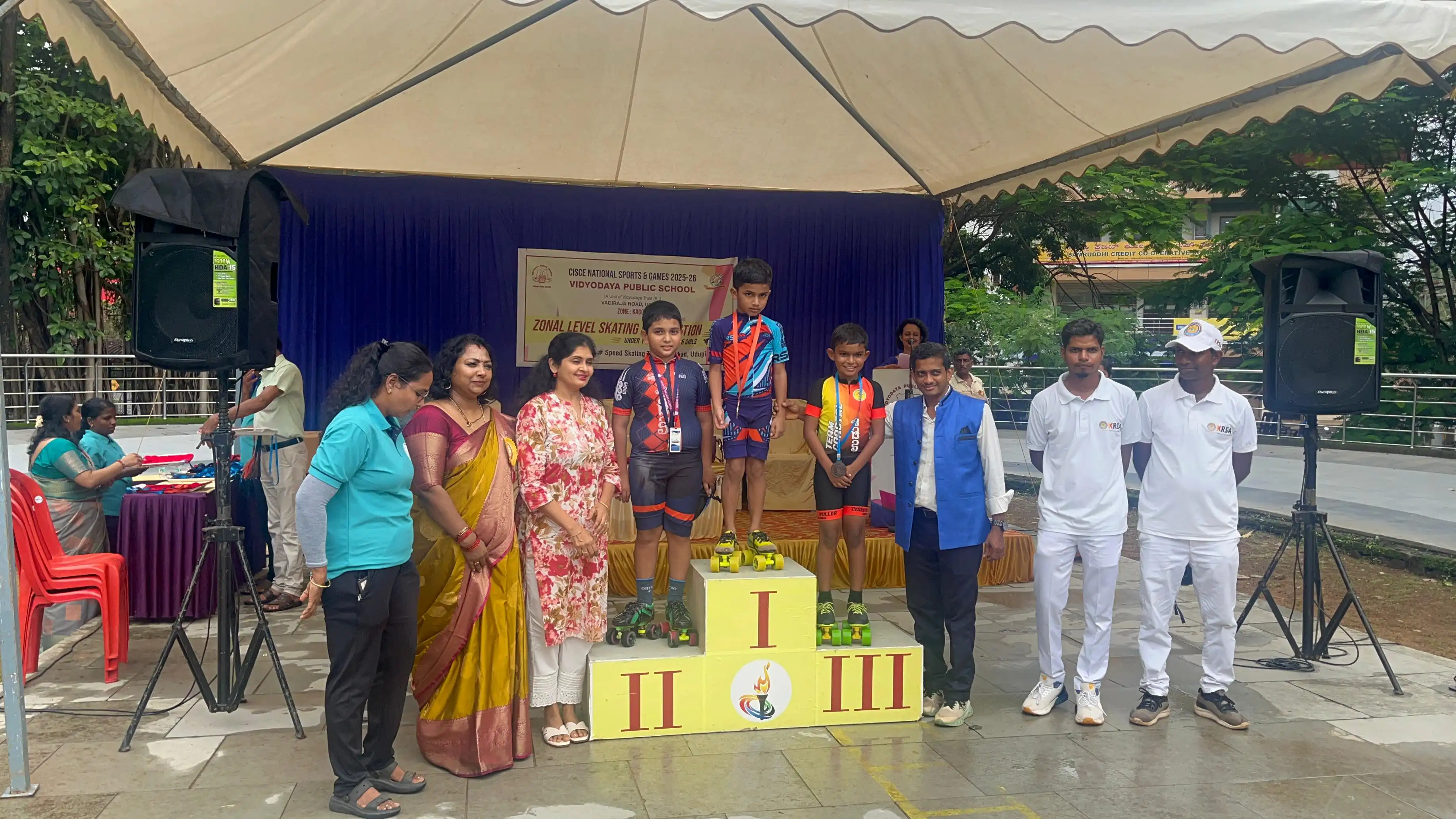 Vidyodaya Public School udupi Zonal Level CISCE National Sports and Games Skating Competition