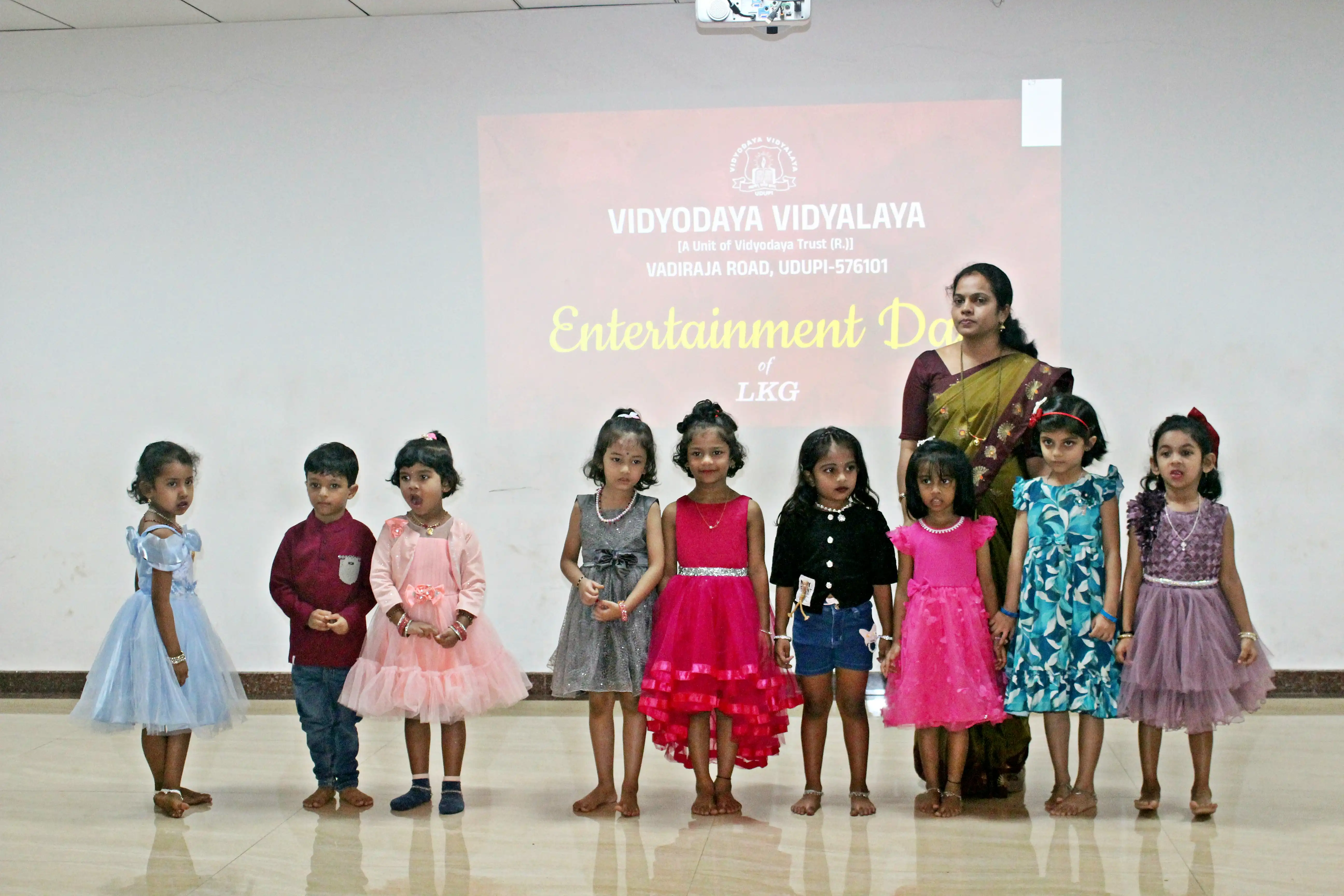 Entertainment Day Celebration LKG 2026 at Vidyodaya Public School