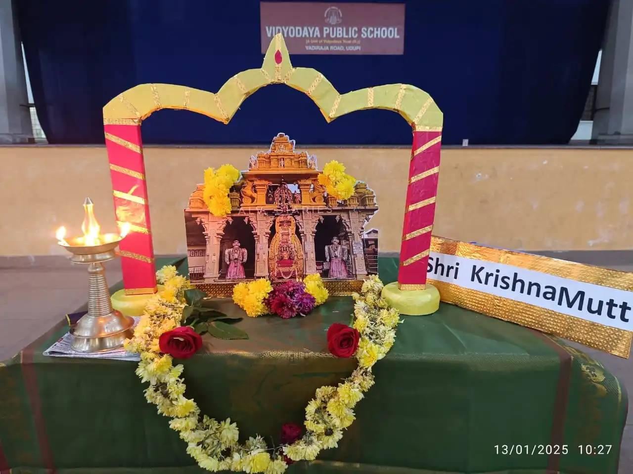 Makara Sankrathi at Vidyodaya Public School Udupi