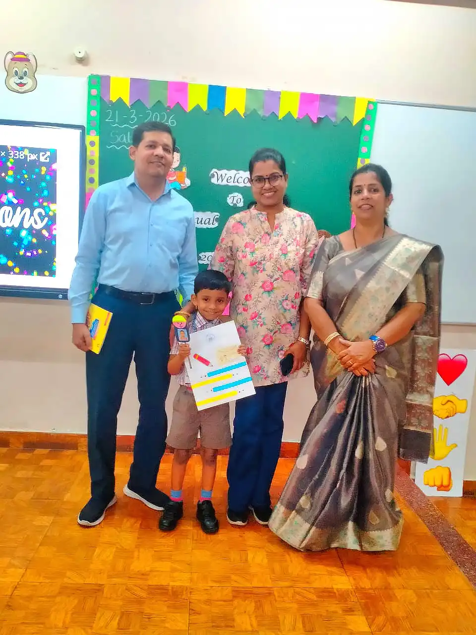 UKG Graduation Day 2026 and Merit Certificate Distribution at Vidyodaya Public School