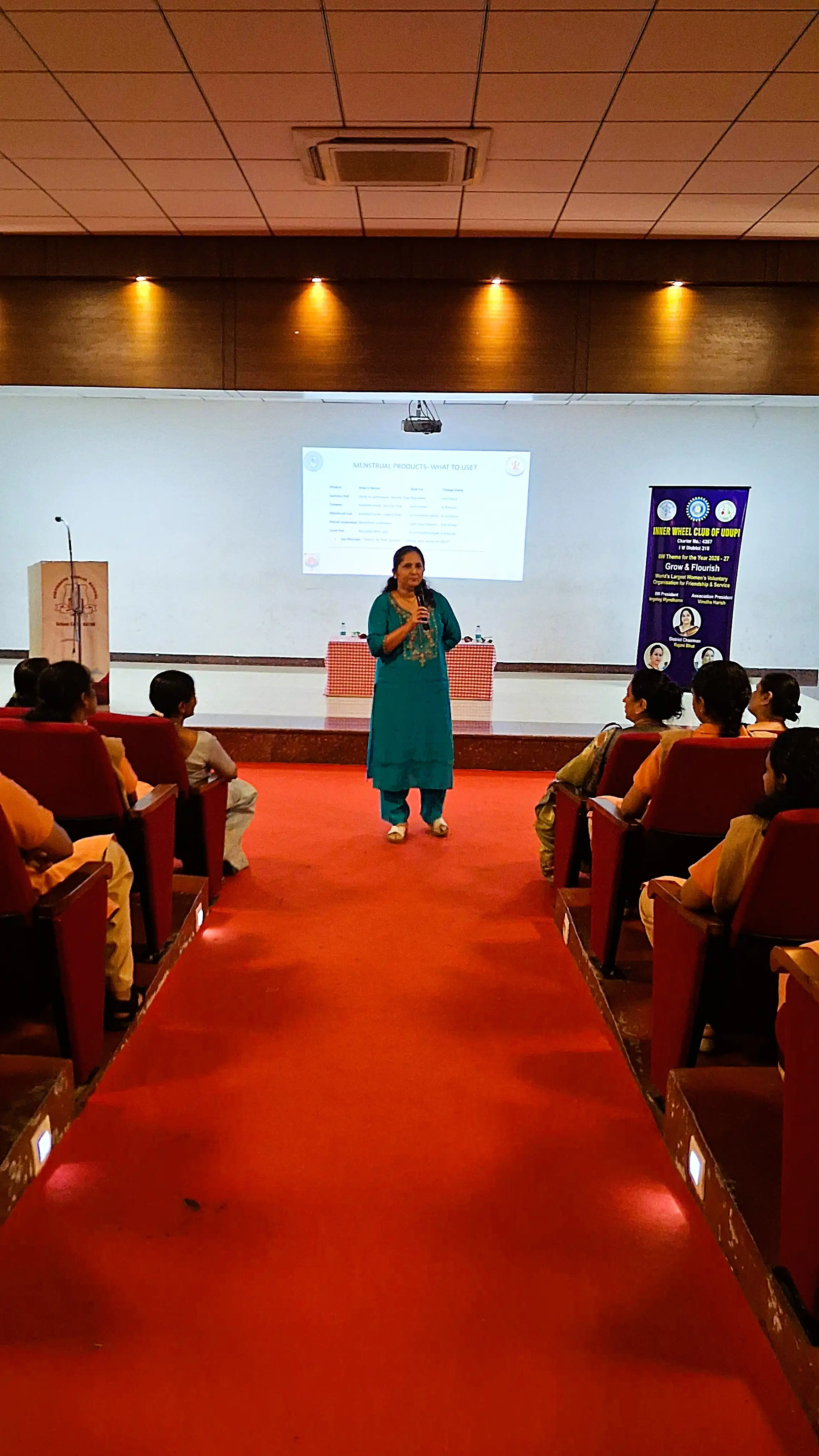 Health and Hygiene for Women Programme at Vidyodaya PU College