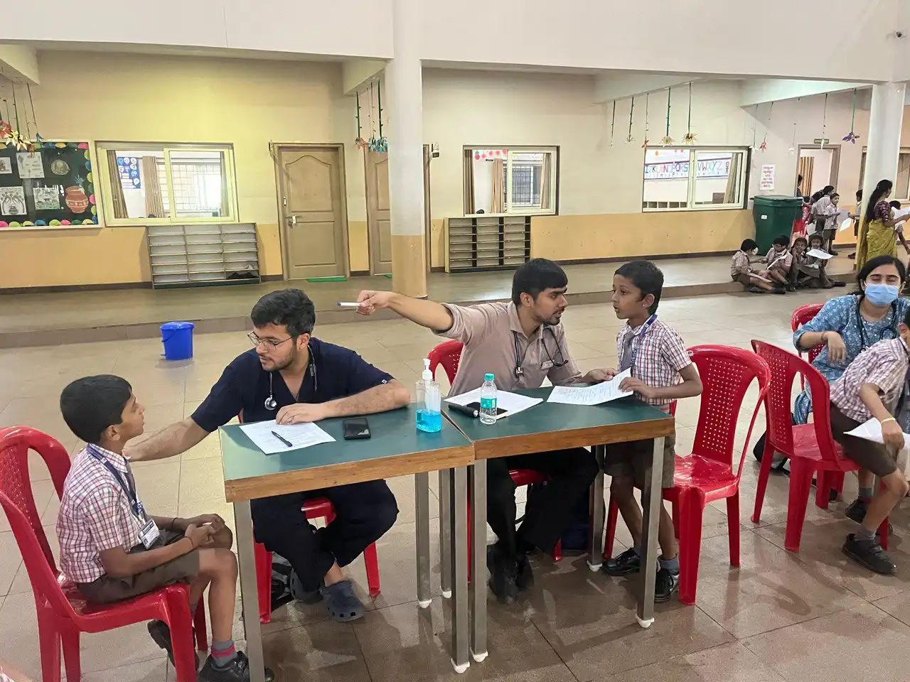 Medical Checkup at Vidyodaya Public School Udupi