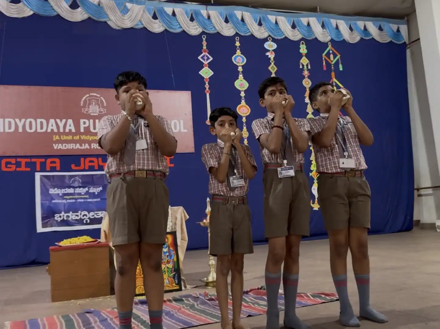 Gita Jayanthi Celebration at Vidyodaya Public School