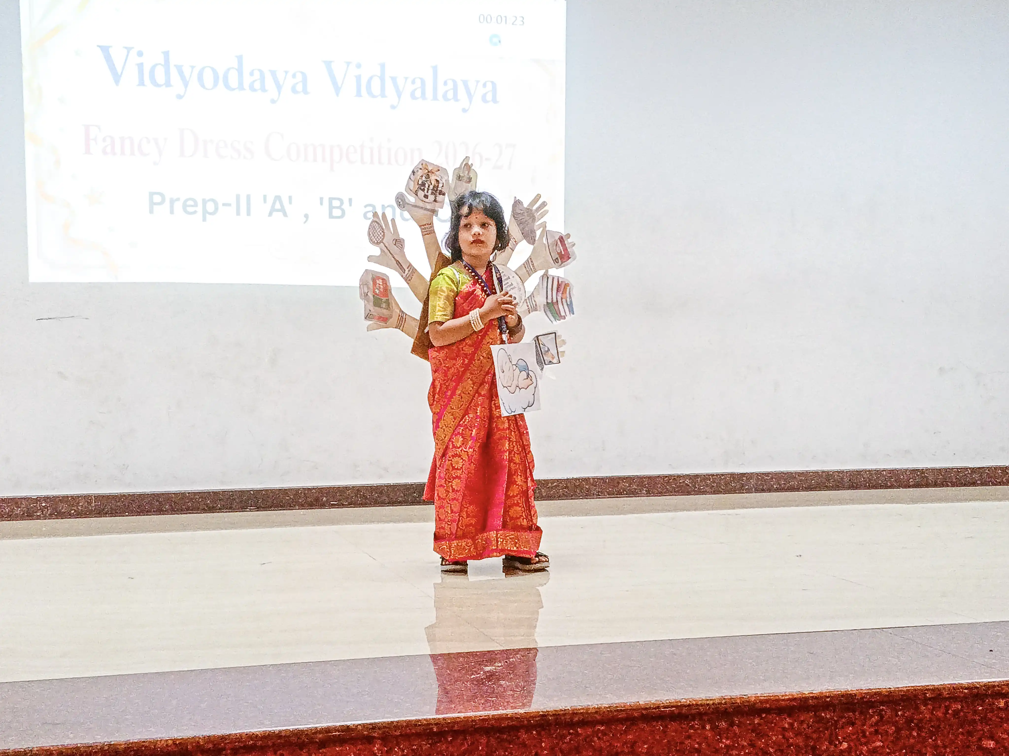 Vidyodaya Public School conducts Fancy Dress Competition for Prep II students