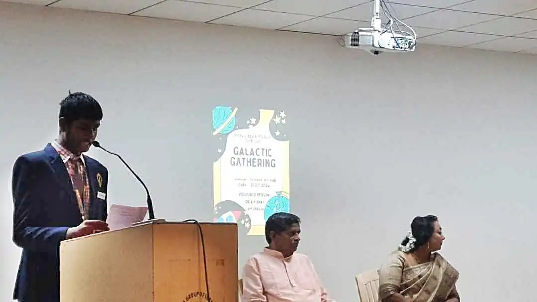 Astrophysics at Vidyodaya Public School Udupi