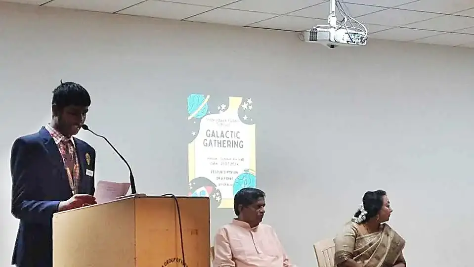 Astrophysics at Vidyodaya Public School Udupi