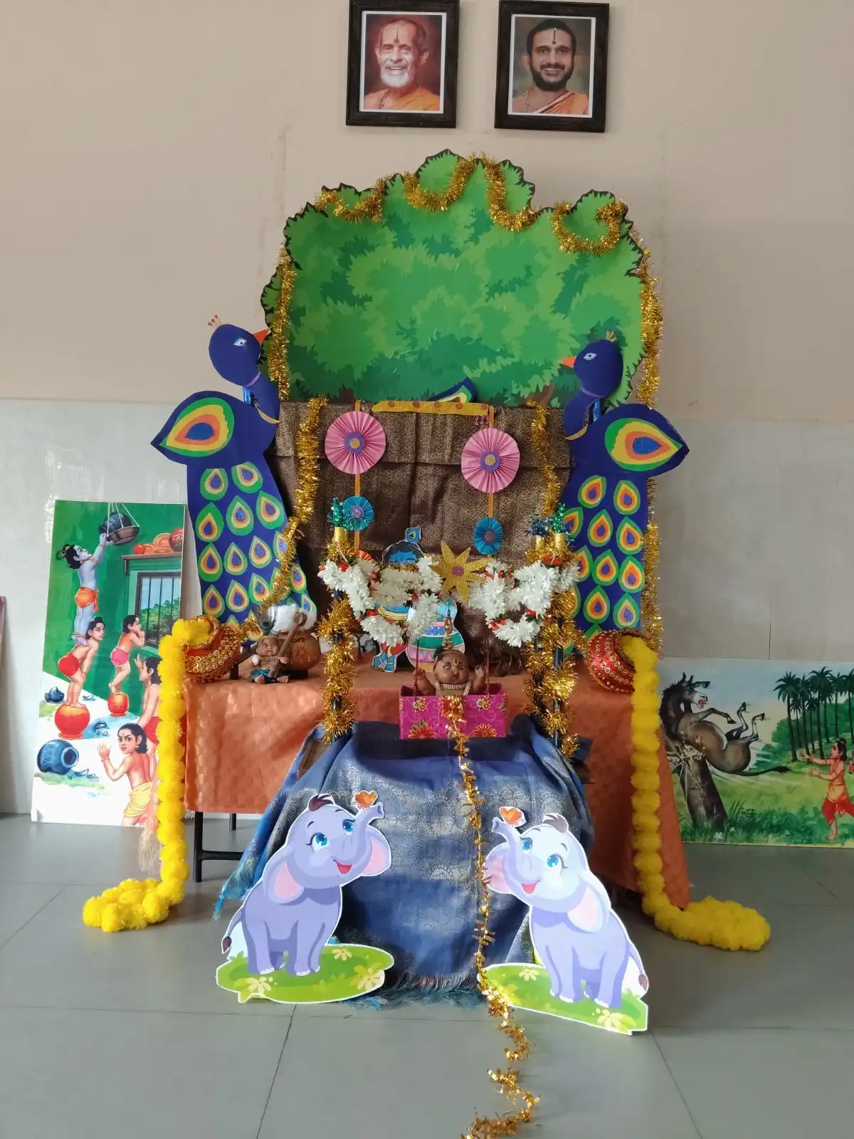 Sri Krishna janmashtami Celebration at Vidyodaya Public School Udupi