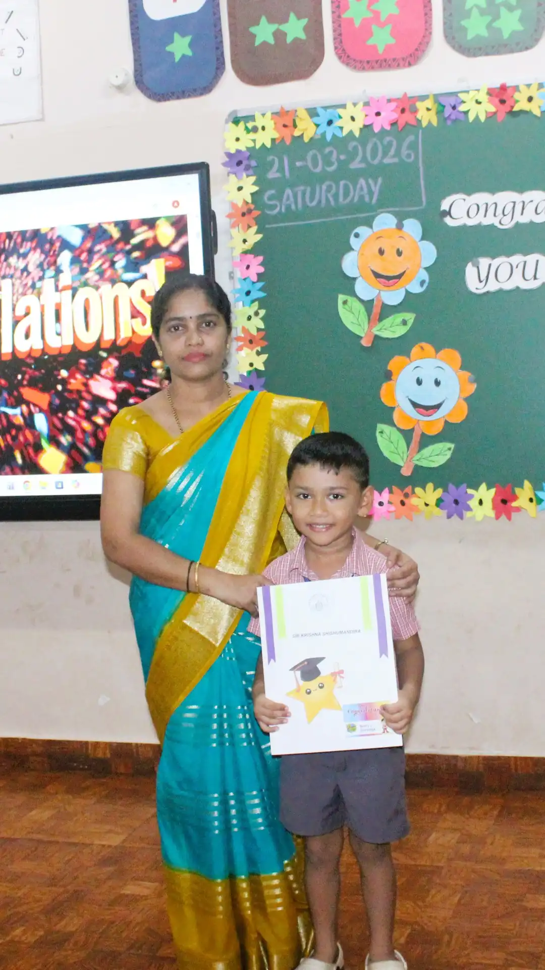 UKG Graduation Day 2026 and Merit Certificate Distribution at Vidyodaya Public School