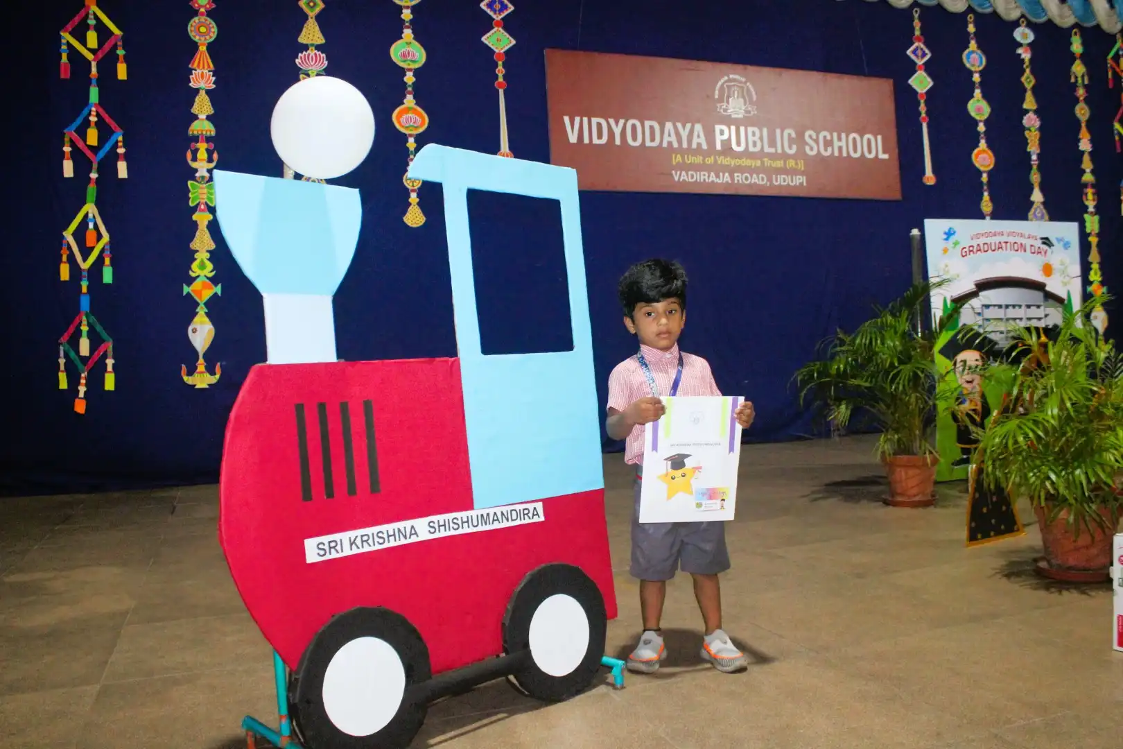 UKG Graduation Day 2026 and Merit Certificate Distribution at Vidyodaya Public School