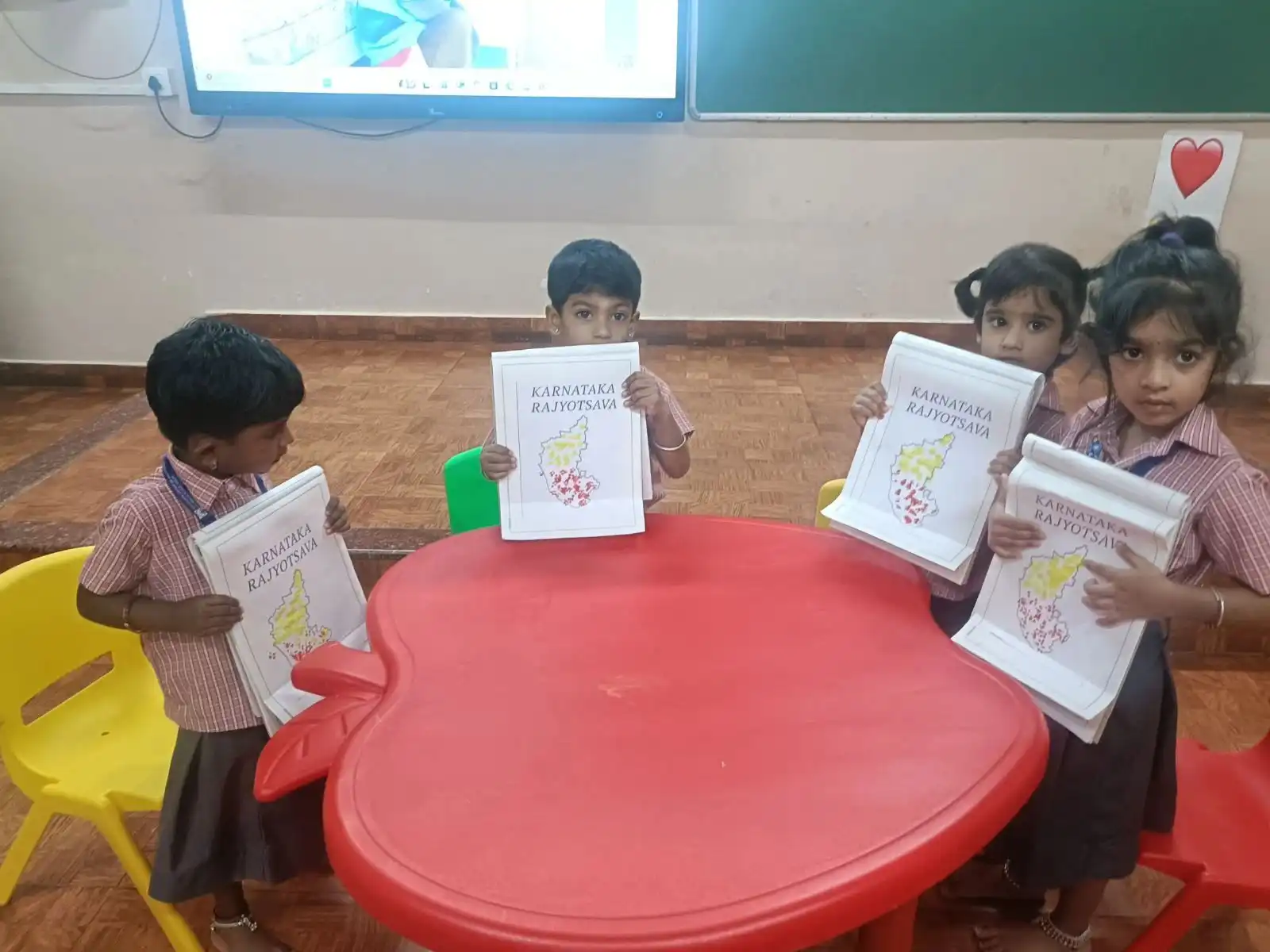 Karnataka Rajyotsava Celebration at Vidyodaya Public School Udupi