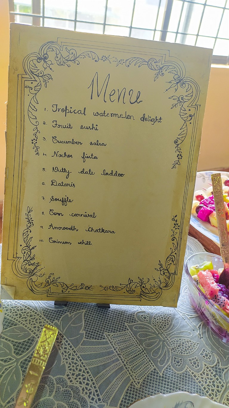 Salad Dressing Competition 2025 Vidyodaya PU College Udupi