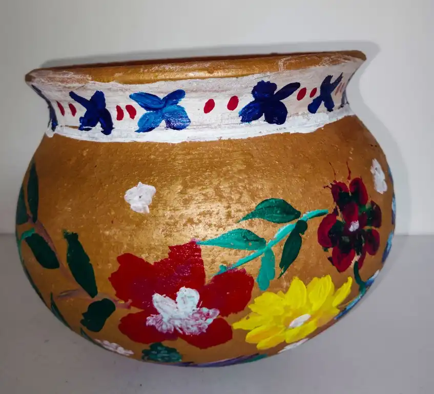 Pot Painting Competition 2025 Vidyodaya PU College Udupi