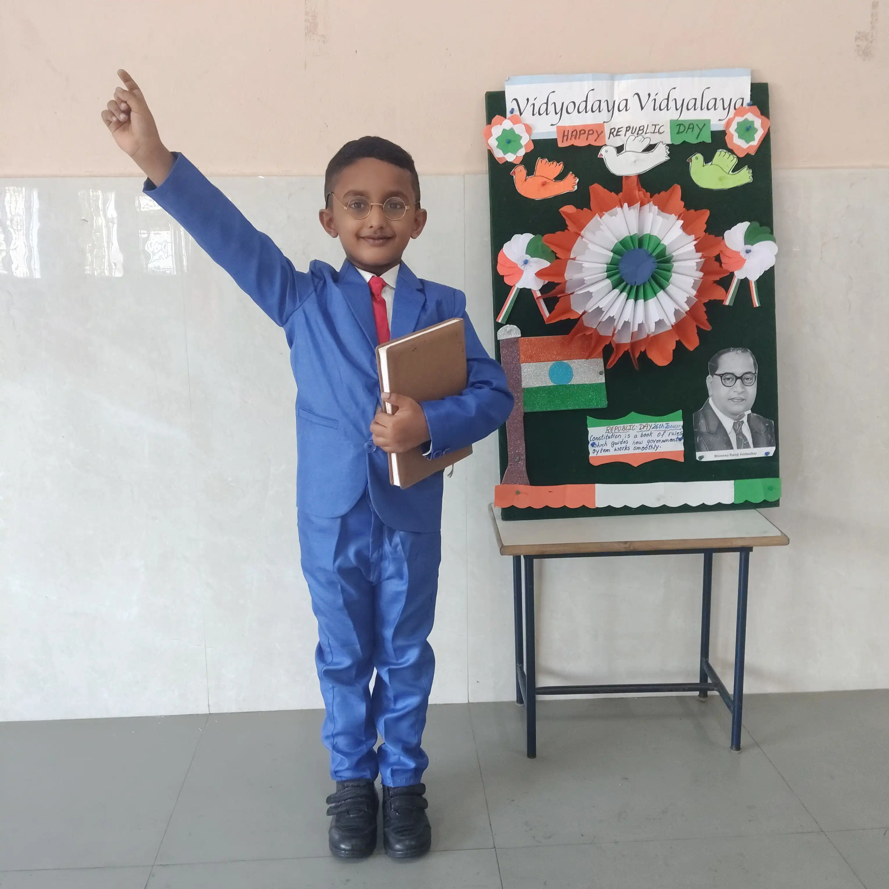 Republic Day activity for pre-primary students