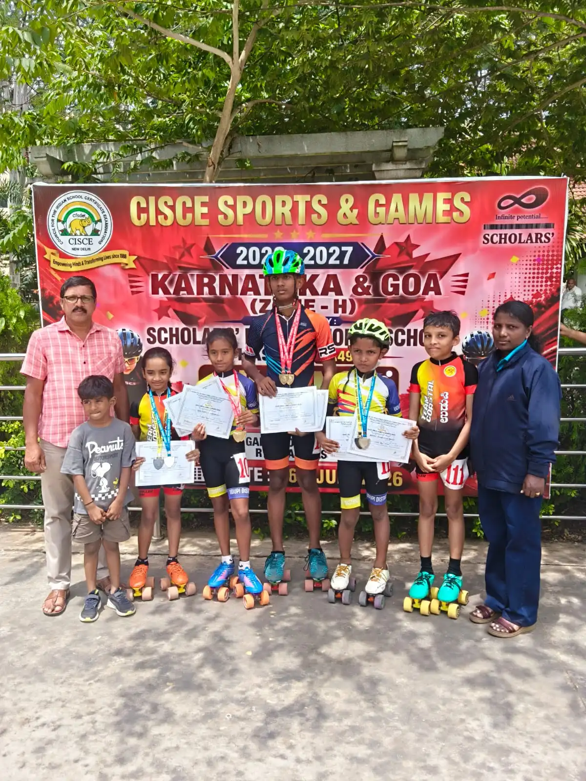 Vidyodaya Public School CISCE Zonal Skating Championship 2026