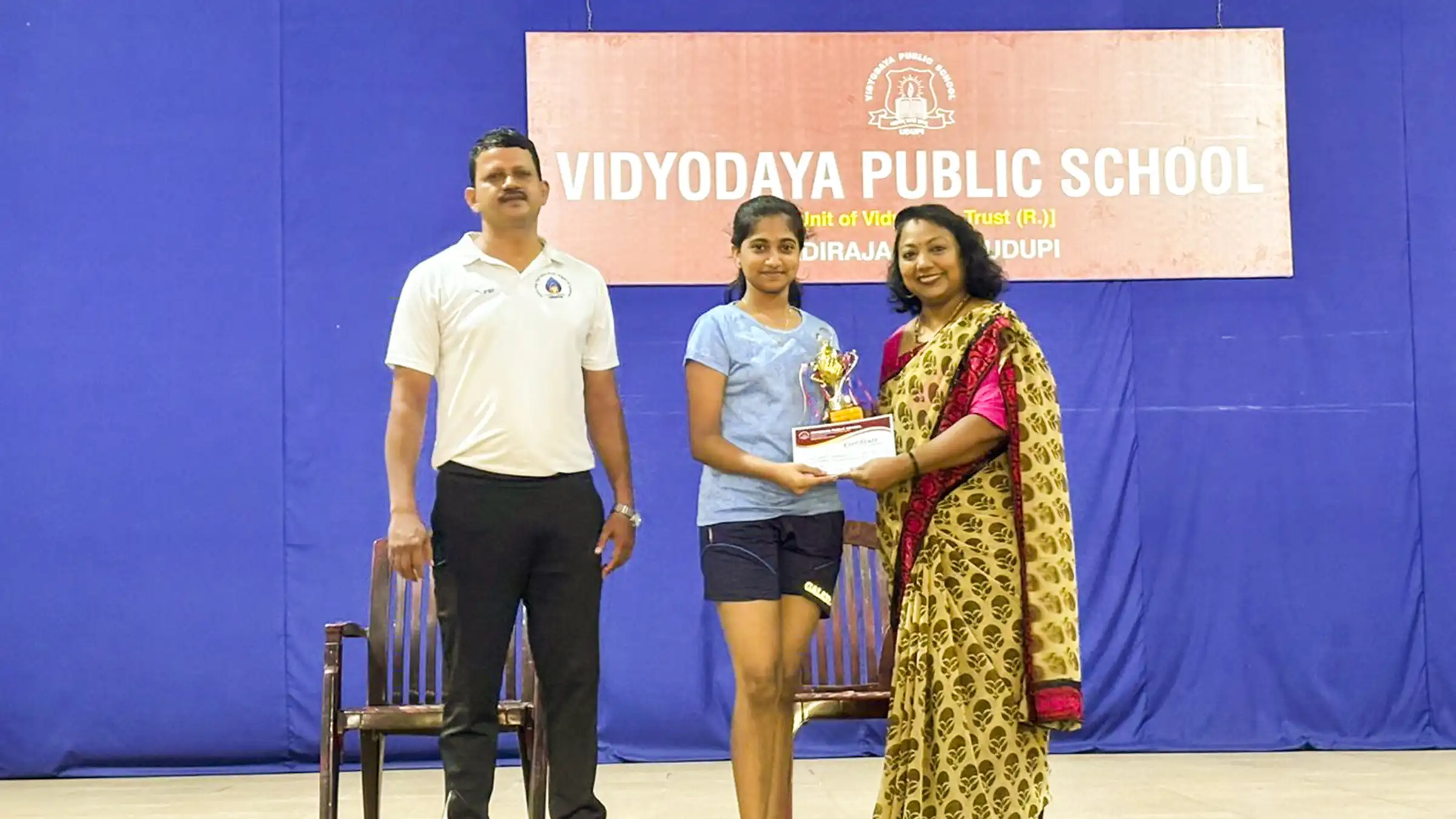 Vidyodaya Public School Udupi Badminton Session