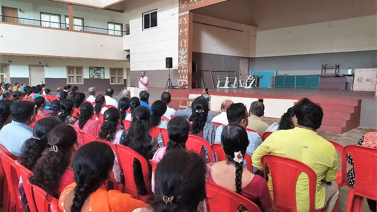 Parent Teacher Meeting at vidyodaya P U College Udupi
