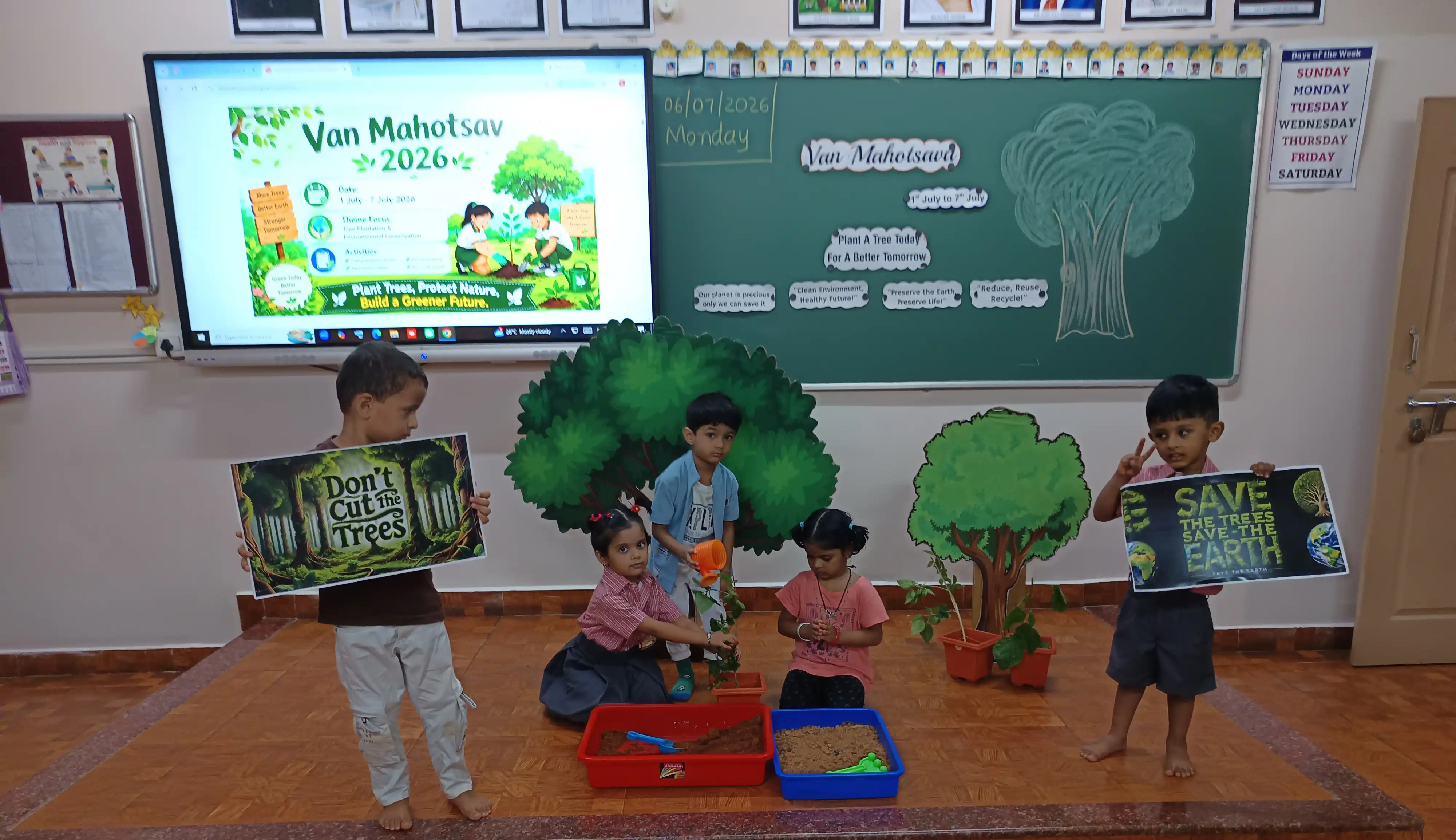 Vanamahotsava Celebration at Vidyodaya Public School