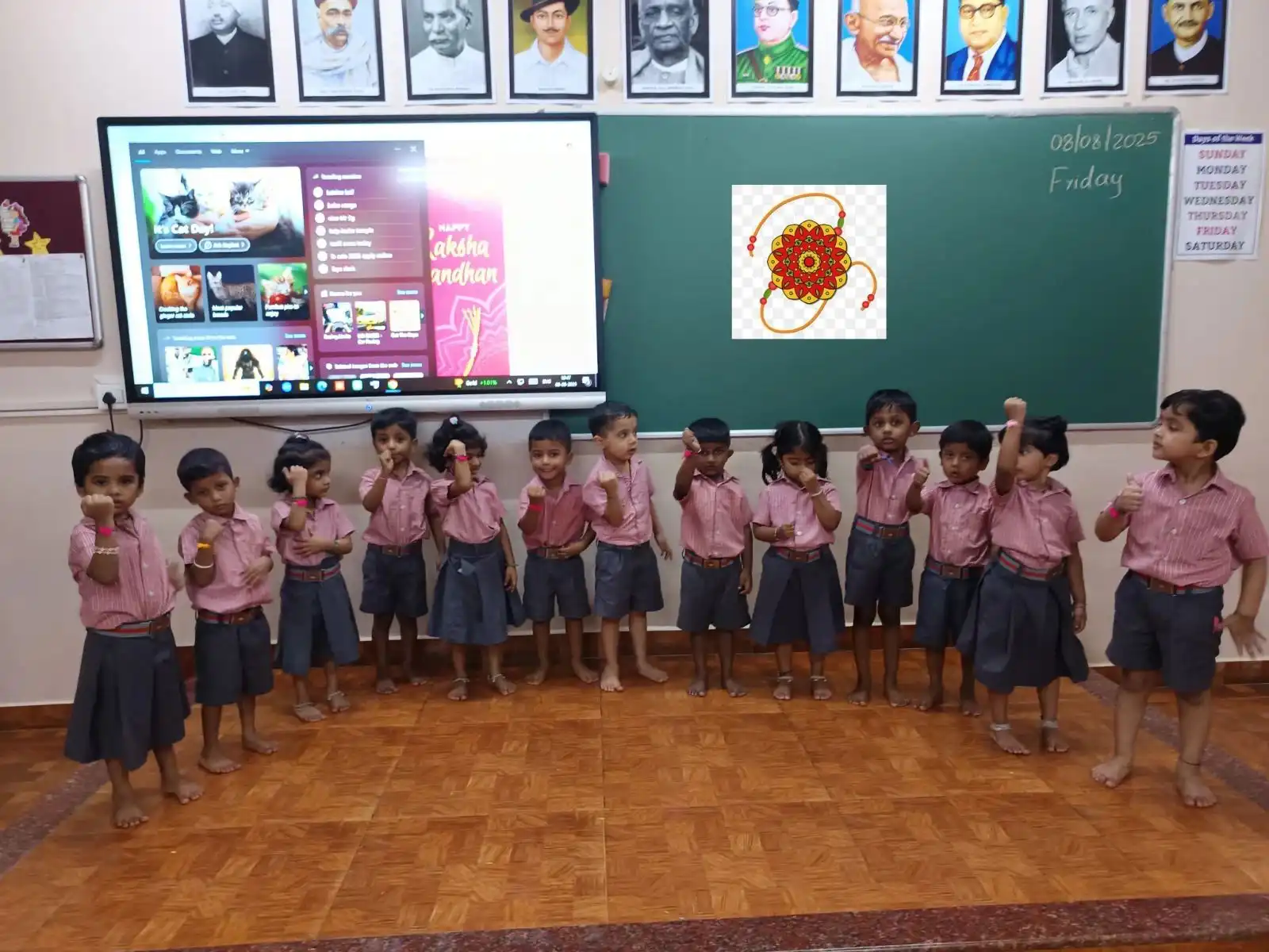 Rakshabandhan Celebration at Vidyodaya Public School Udupi