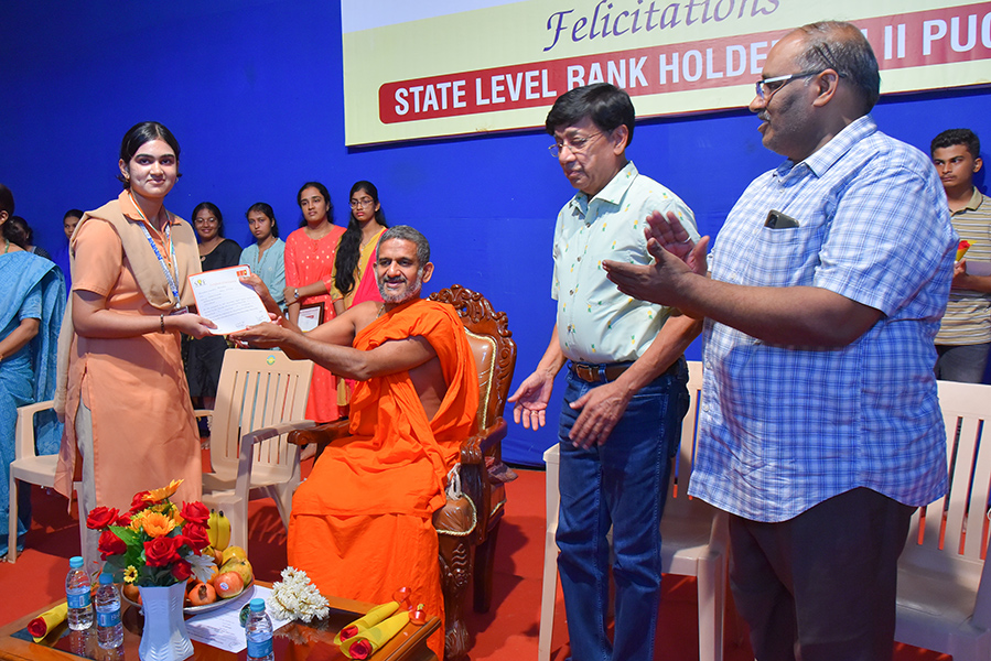 Vidyodaya PU College Udupi Rank Holders Felicitation