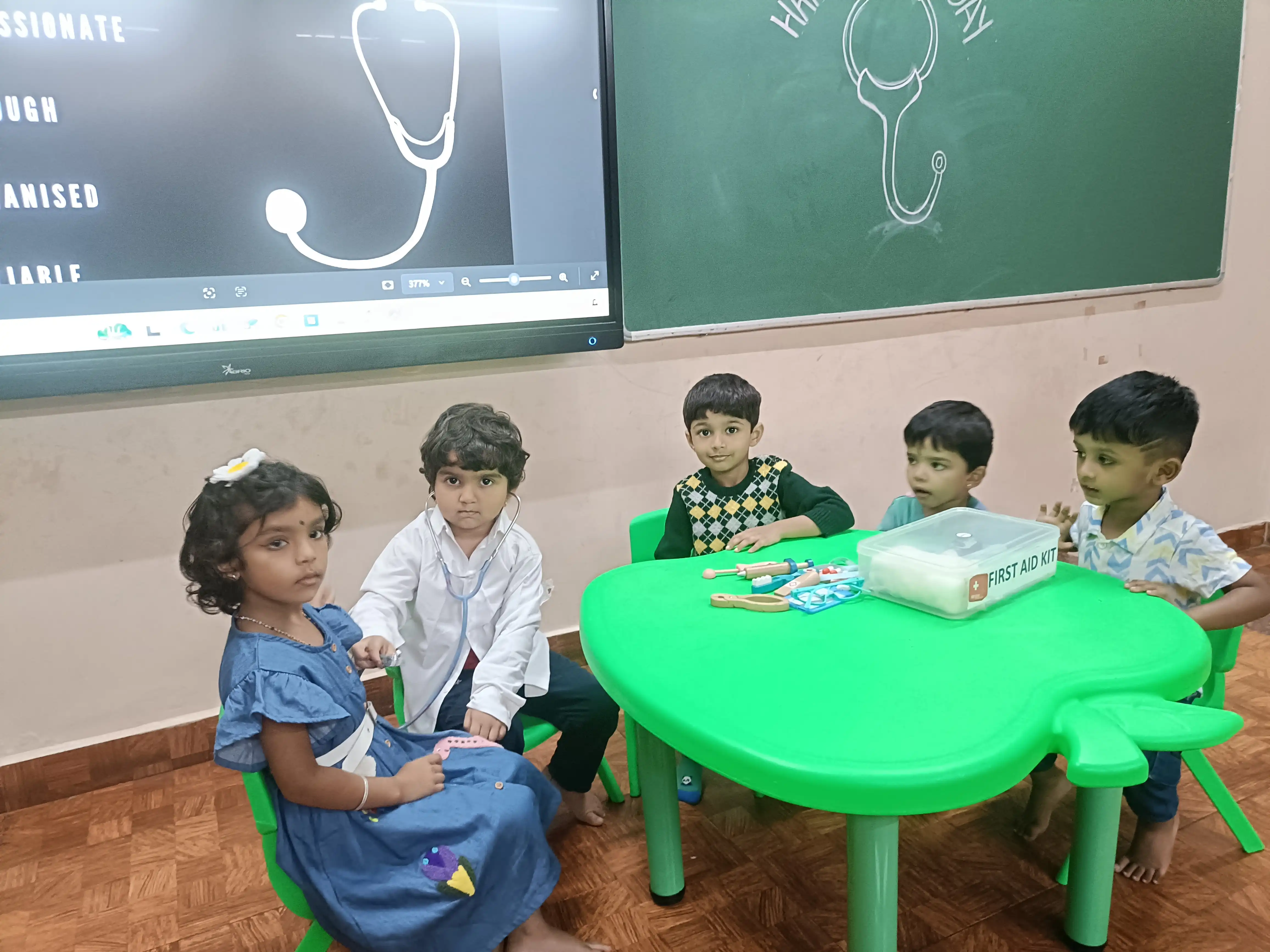 Doctor's Day Activity at Vidyodaya Public School