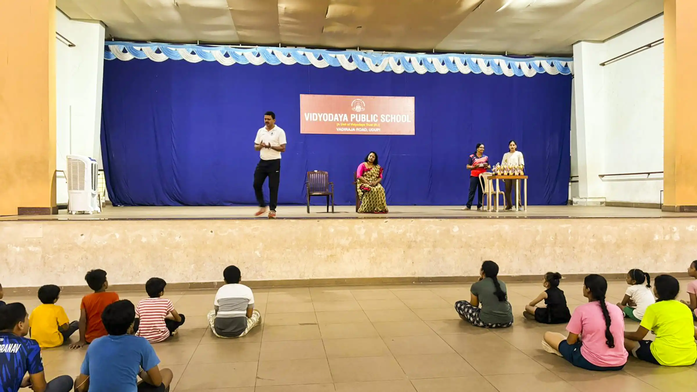 Vidyodaya Public School Udupi Badminton Session