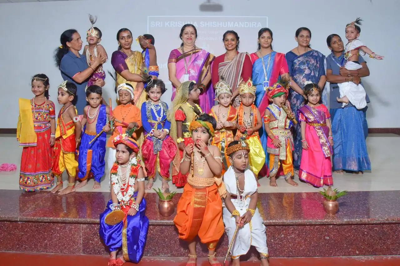 Srikrishna Janmashtami Celebration at Vidyodaya Public Shcool Udupi