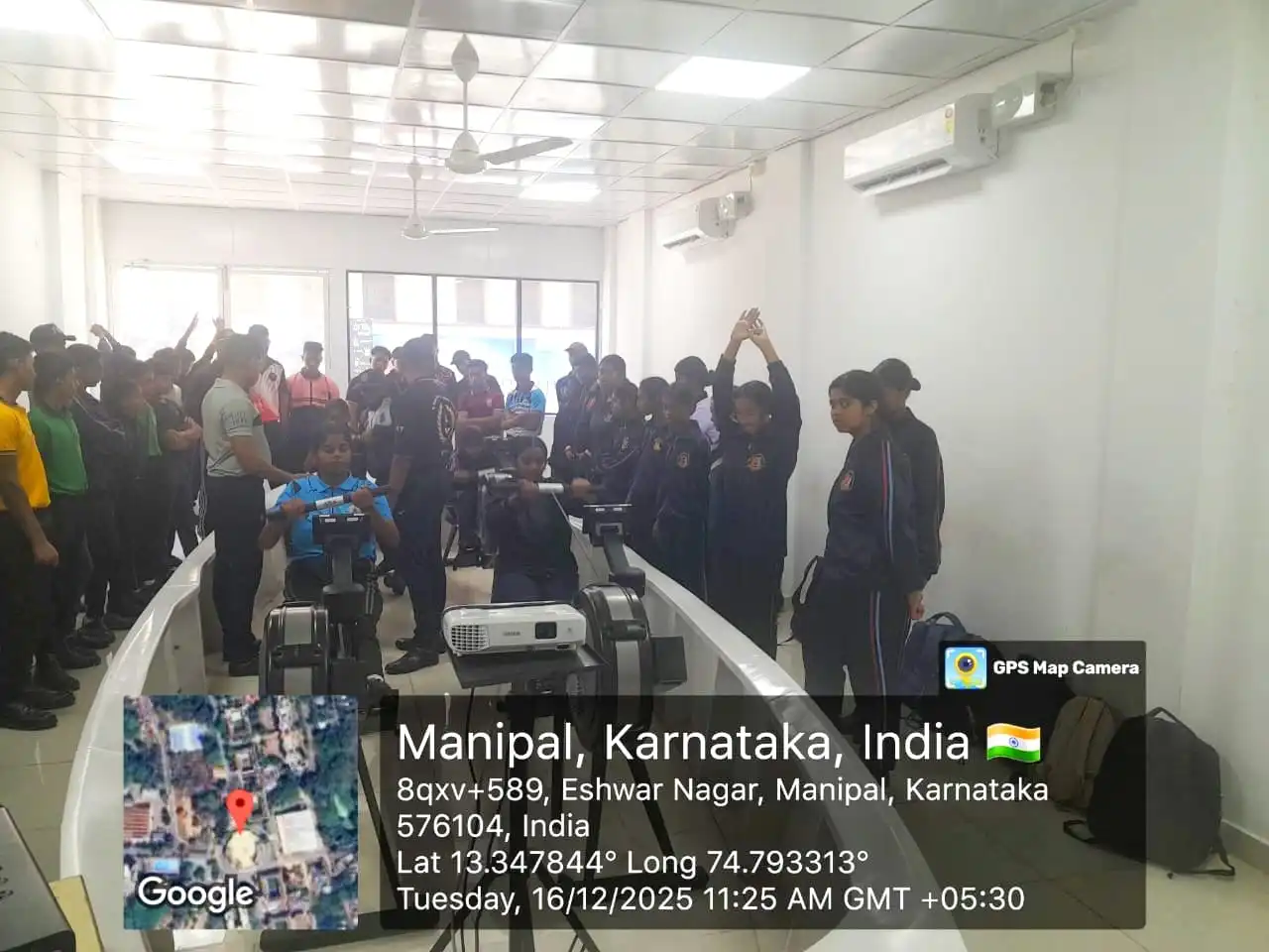 NCC cadets of Vidyodaya Public School at CATC Manipal