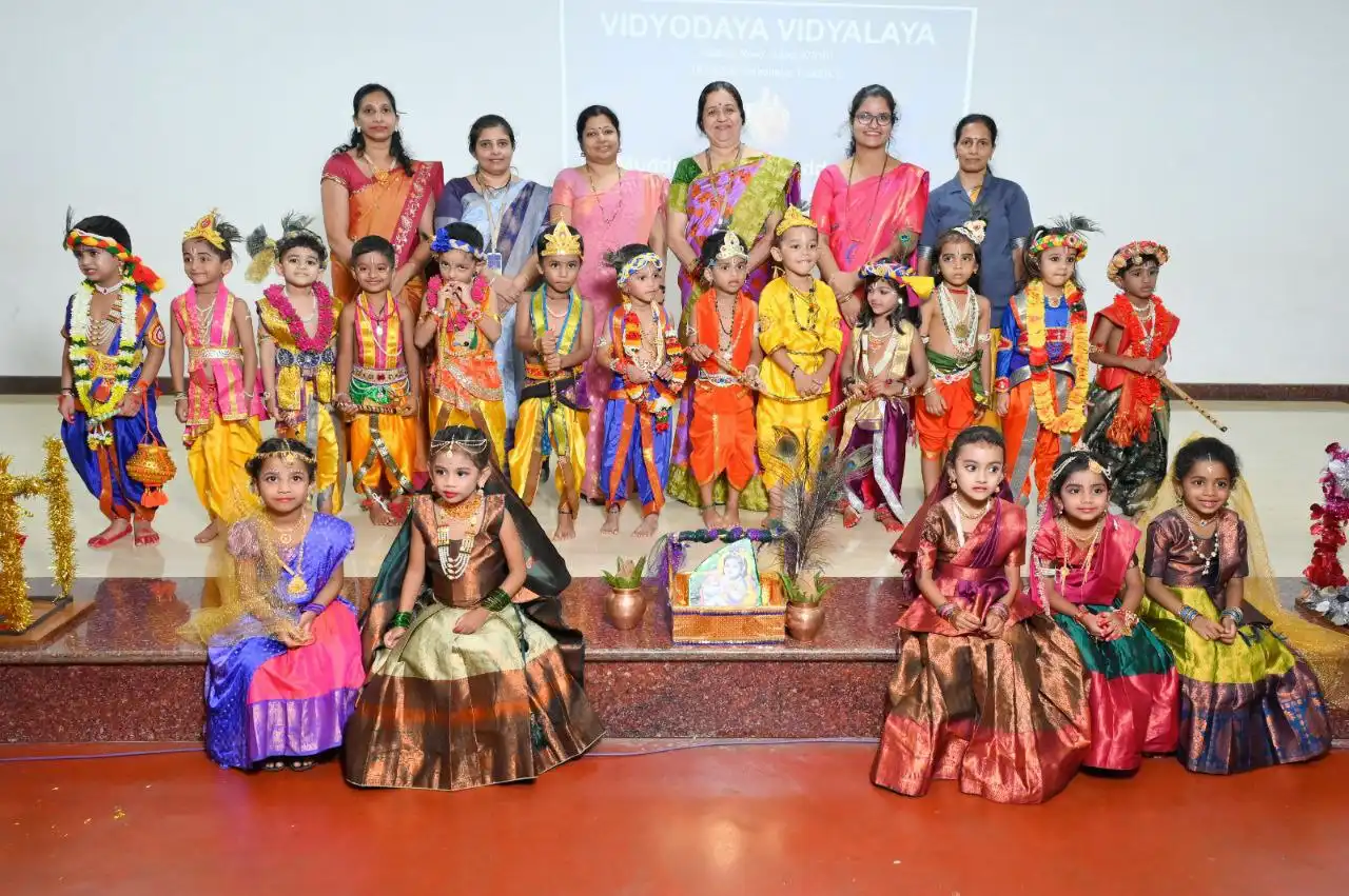 Srikrishna Janmashtami Celebration at Vidyodaya Public Shcool Udupi