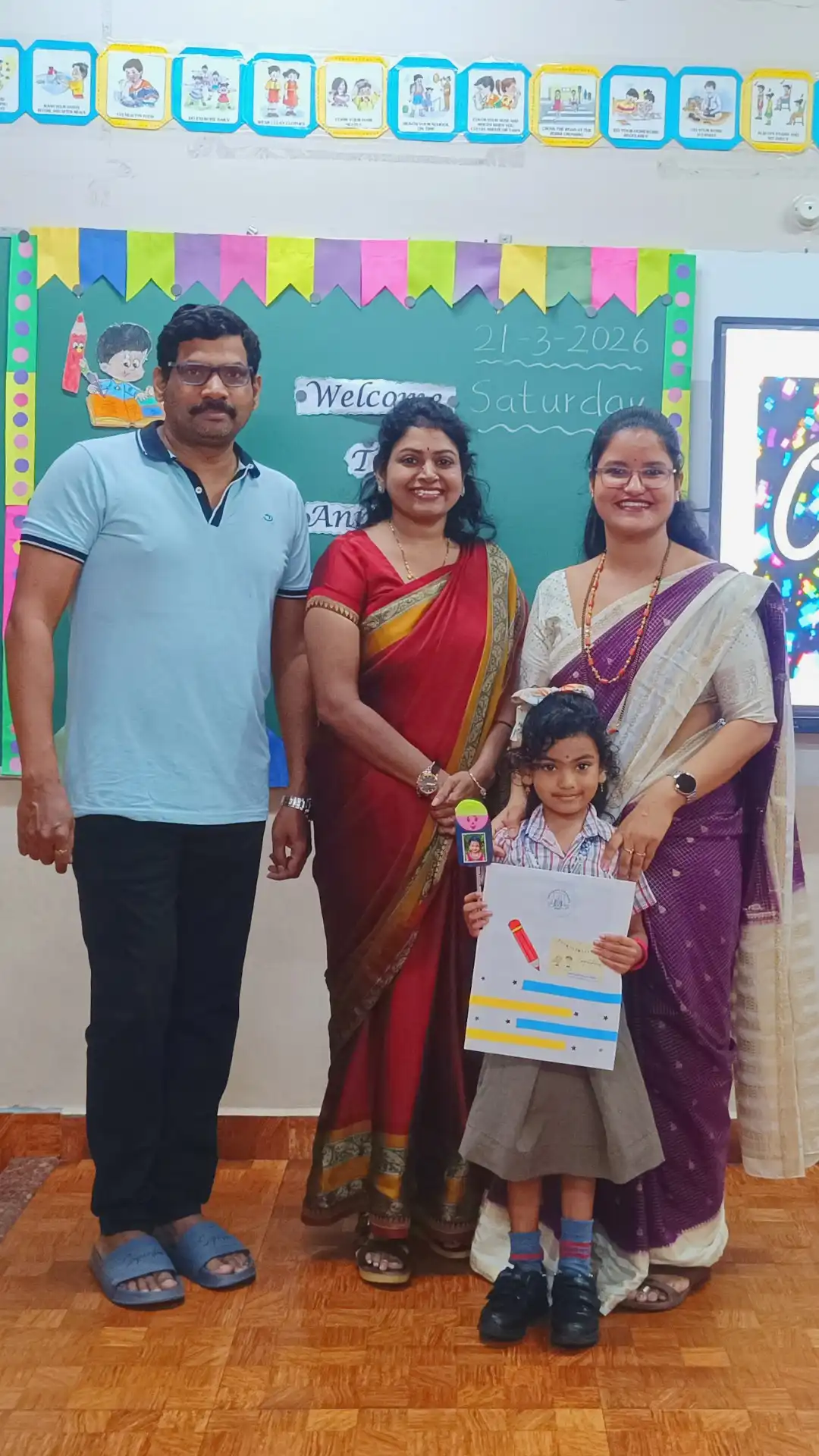 UKG Graduation Day 2026 and Merit Certificate Distribution at Vidyodaya Public School