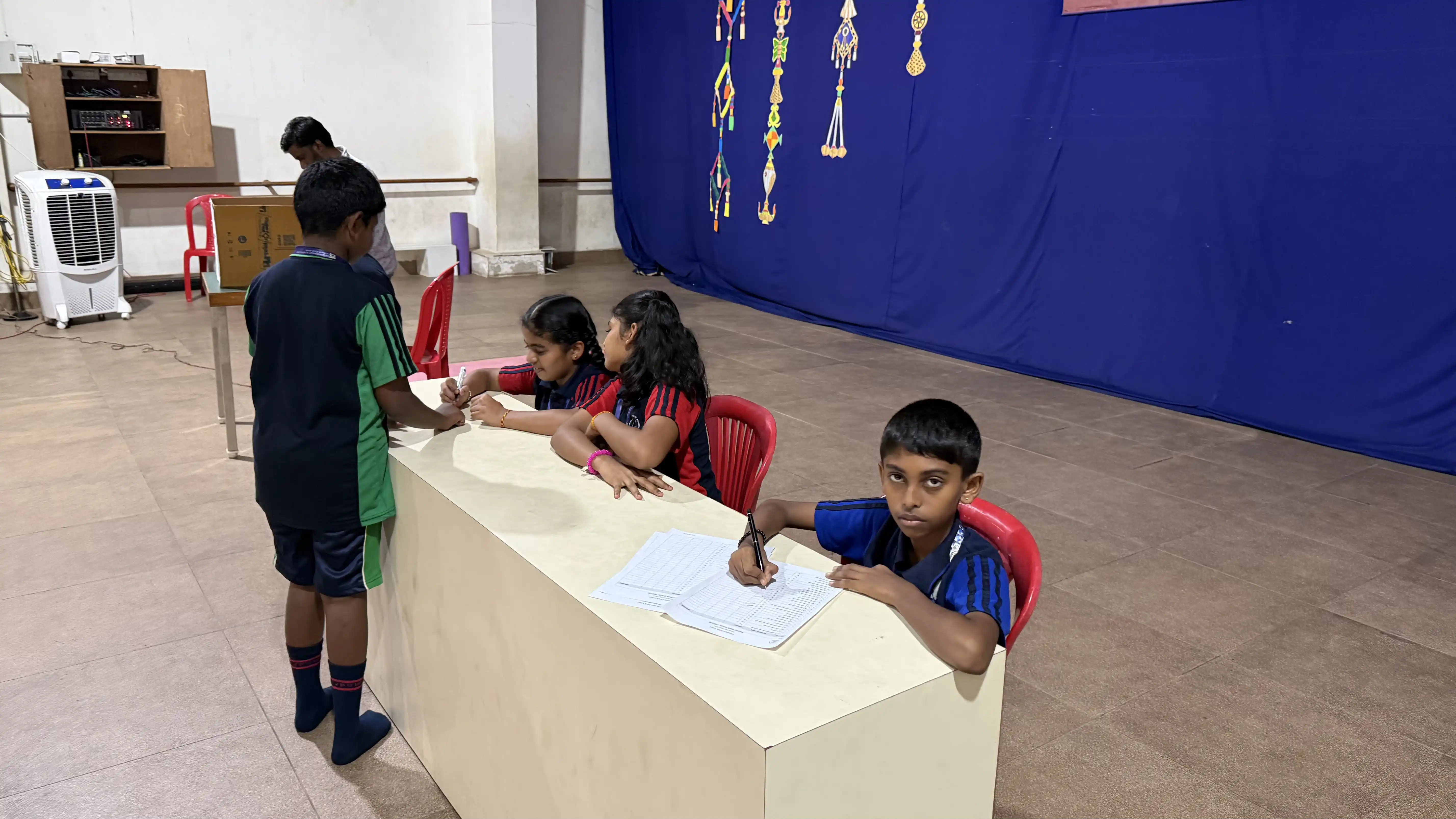 Vidyodaya Public School Election Activity Using Electronic Voting Machine