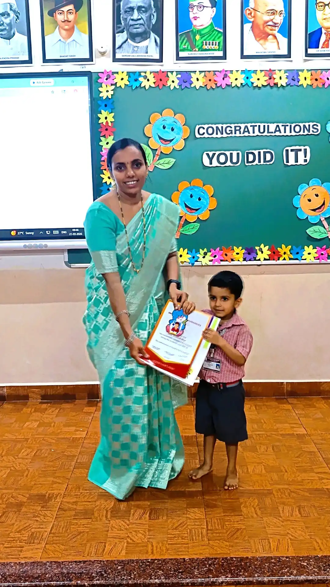 UKG Graduation Day 2026 and Merit Certificate Distribution at Vidyodaya Public School