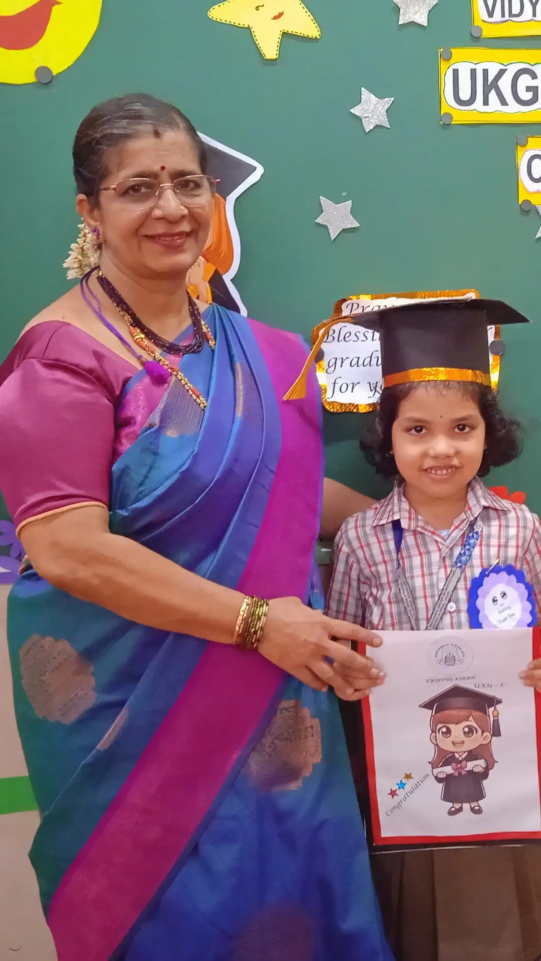 UKG Graduation Day 2026 and Merit Certificate Distribution at Vidyodaya Public School